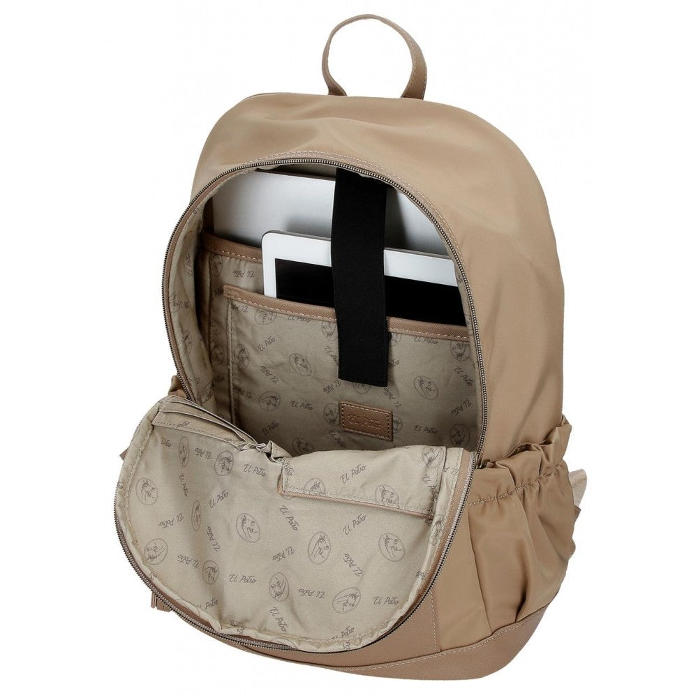 Mochila 40cm. Porta Ordenador El Potro Lana