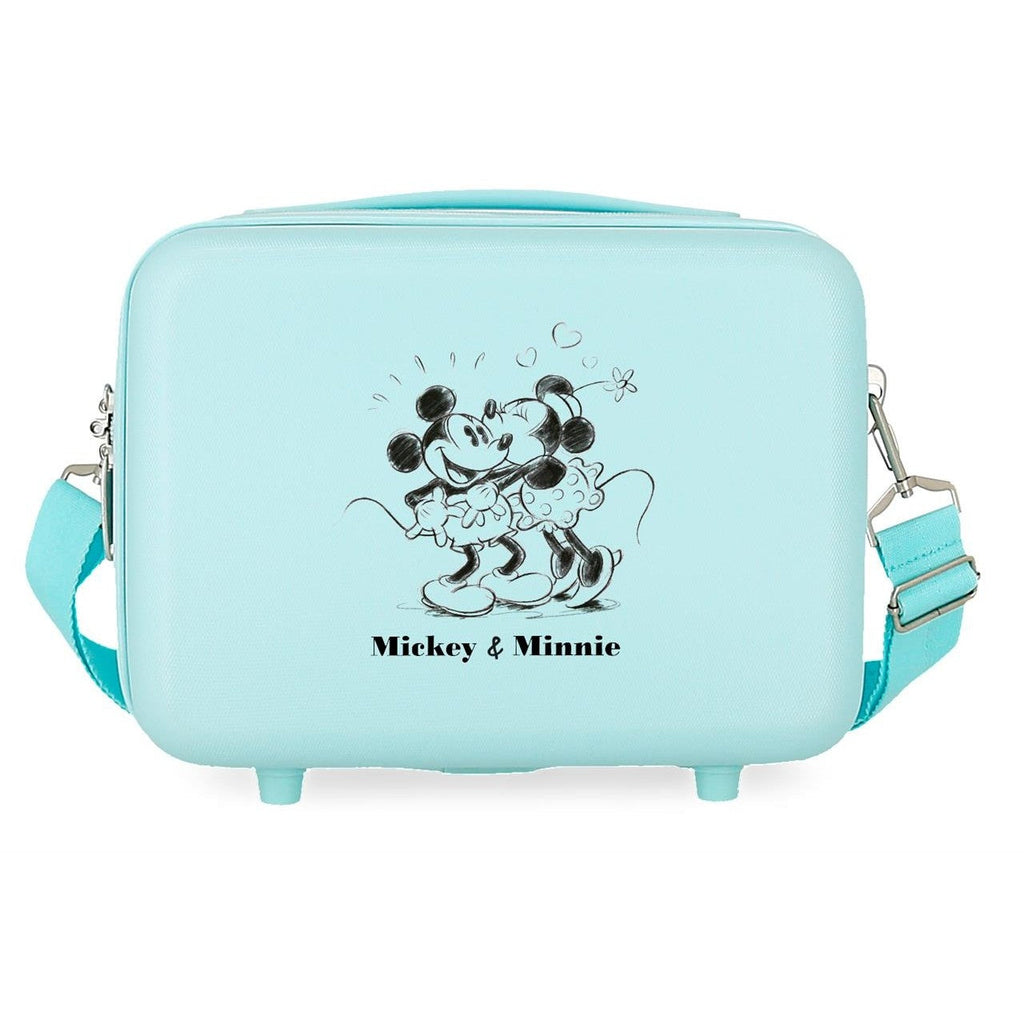 NECESER ABS DISNEY MICKEY & MINNIE KISSES  ADAPTABLE TURQUESA