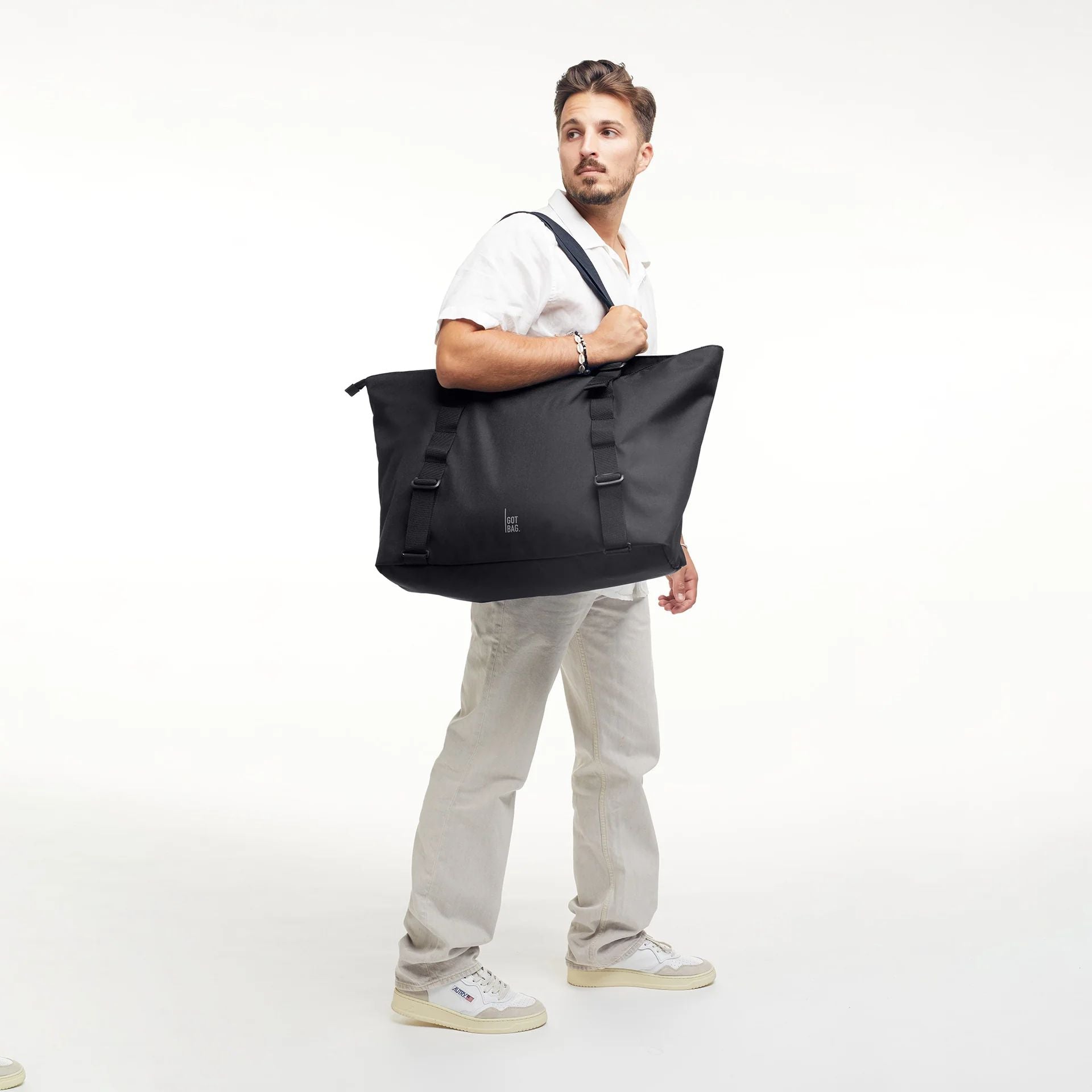 GOT BAG TOTE BAG LARGE MONOCHROME