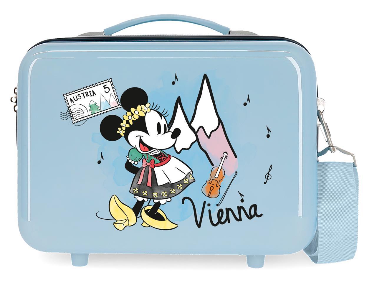 2283921 NECESER ABS ADAP. LETS TRAVEL MINNIE VIENNA AZUL CLA