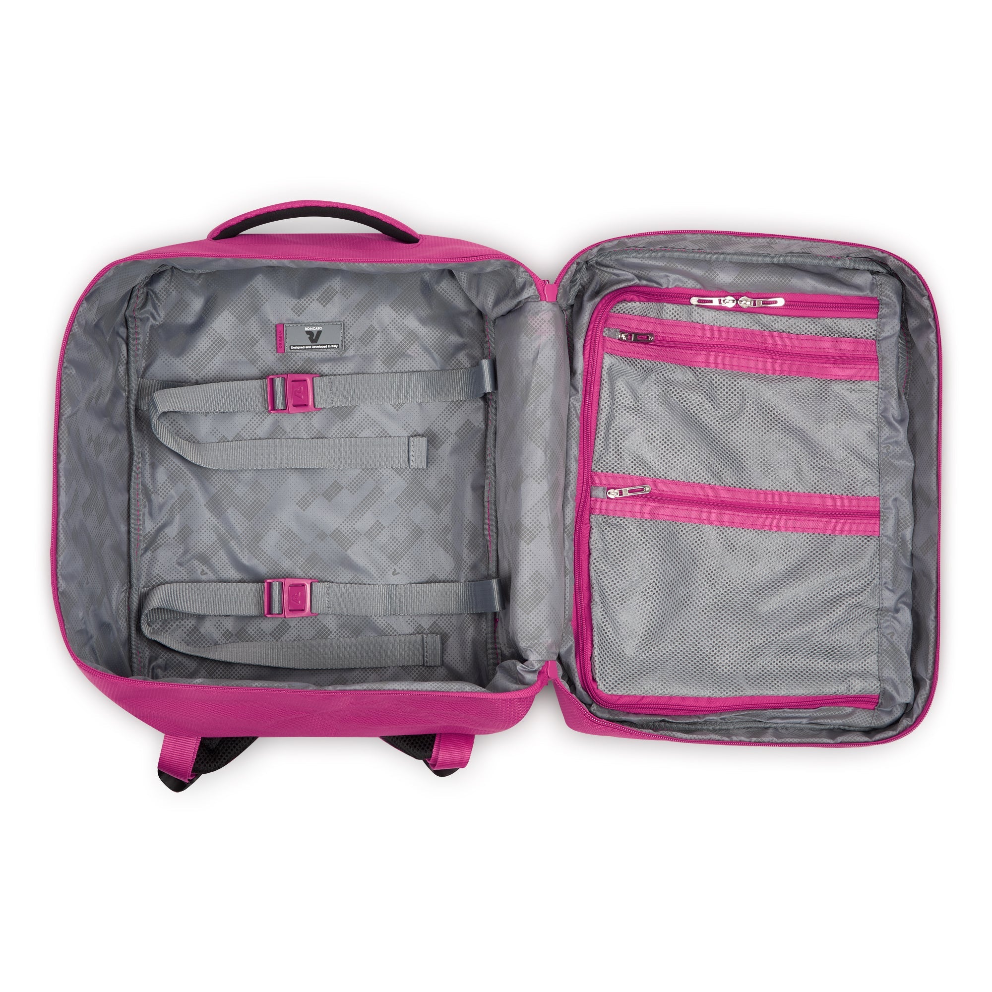 RONCATO MOCHILA DE CABINA UNDERSEAT IRONIK 2.0 40CM - PC 15.6" Vueling